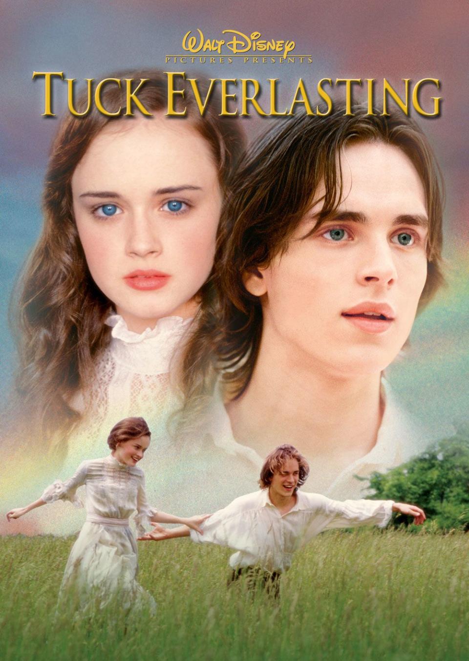 <p><em>Tuck Everlasting</em> is a sweet and romantic film, and one that doesn't get nearly enough attention. Rory Gilmore - sorry, Alexis Bledel - is charming as an imaginative young woman who falls in love with a guy who's been blessed with eternal youth.</p><p><a rel="nofollow noopener" href="https://www.amazon.com/dp/B004LFPLWM" target="_blank" data-ylk="slk:WATCH NOW;elm:context_link;itc:0;sec:content-canvas" class="link ">WATCH NOW</a></p>