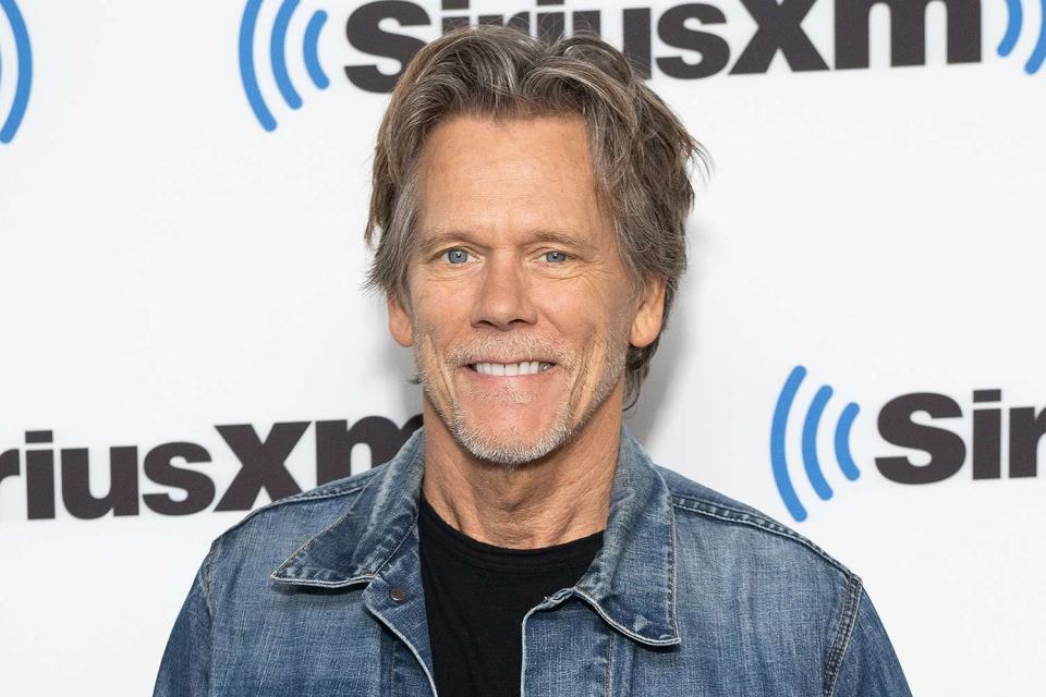 <p>Noam Galai/Getty </p> Kevin Bacon, whose Connecticut farm has a haunted backstory.