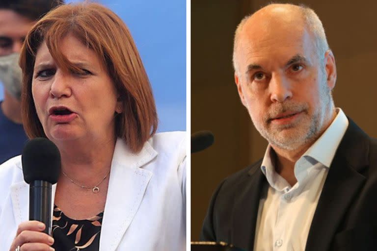 Patricia Bullrich y Horacio Rodríguez Larreta