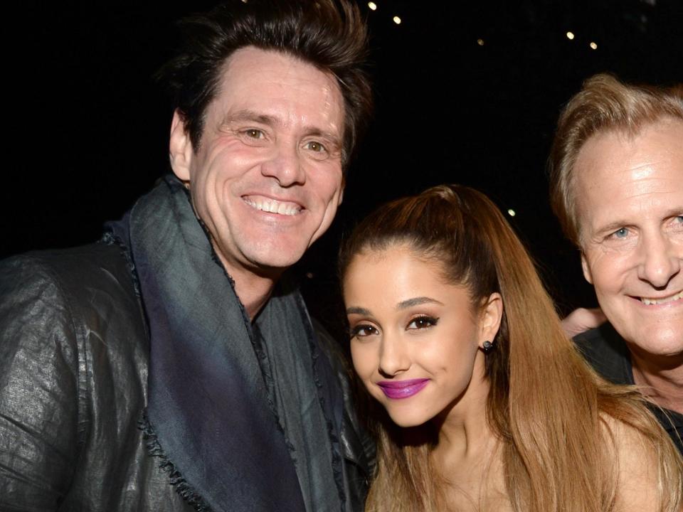 Jim Carrey sends message to Ariana Grande after singer posts his quote on depression