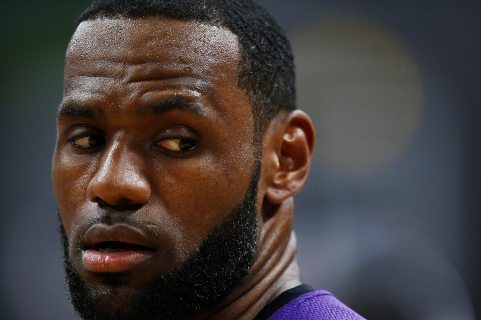 LeBron James was among many vocal critics of the so-called "Rich Paul Rule. (Getty)