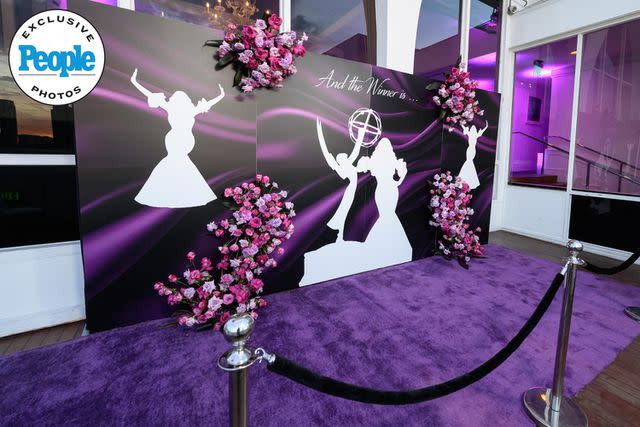 <p>Earl Gibson</p> Niecy Nash 54th Birthday Party Purple Carpet