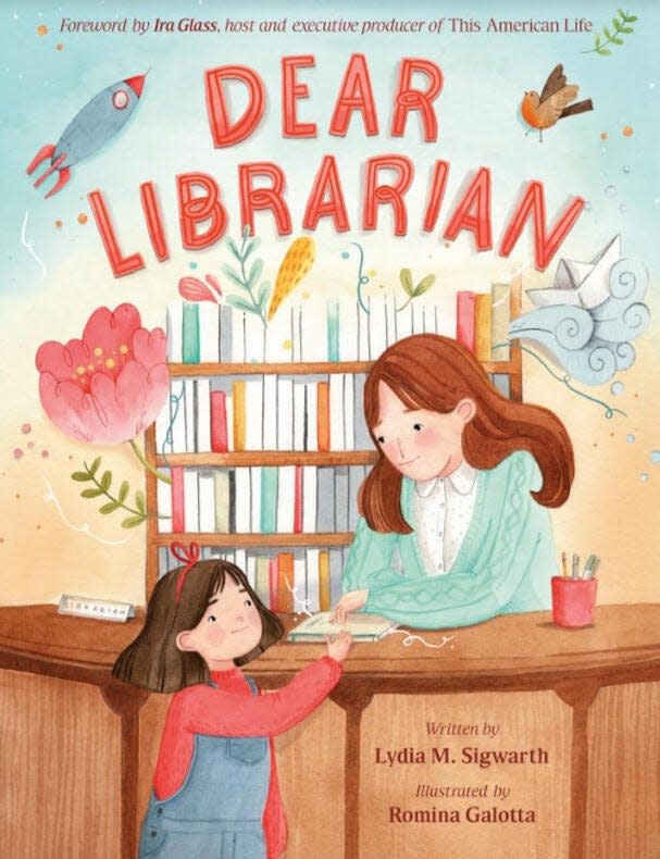 Norwalk Easter Public Library celebrates Library Week 2022 with author Lydia M. Sigwarth and her book “Dear Librarian.”