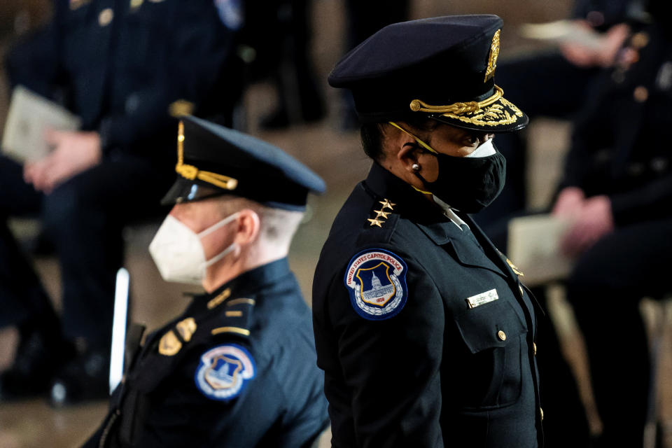 Image: U.S. Capitol Police Acting Chief Yogananda Pittman (Erin Schaff / Pool via Reuters file)