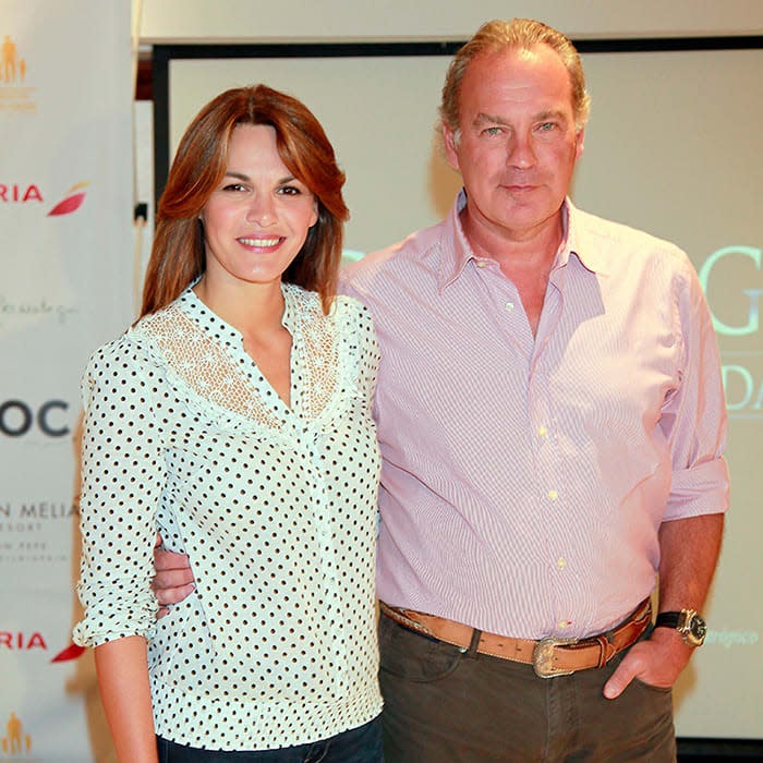 Bertín Osborne y Fabiola Martínez