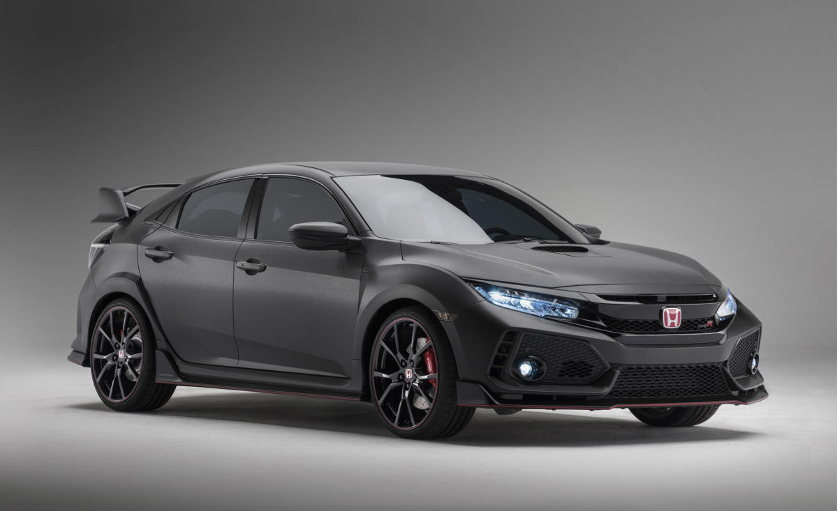 Victor Eksamensbevis sfærisk 2017 Honda Civic Type R: A Manual-Only, Hard-Core Civic with 306 HP!