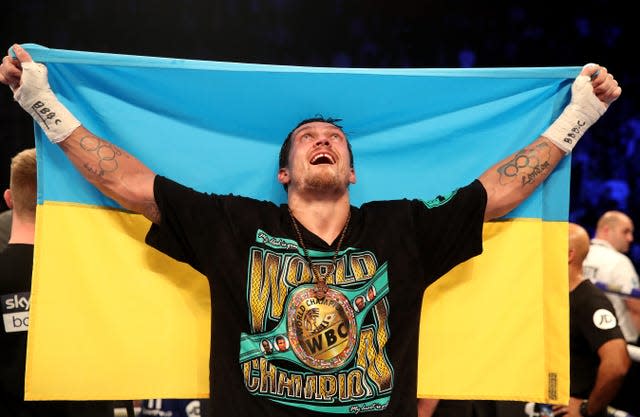 Oleksandr Usyk is unbeaten in 18 professional fights