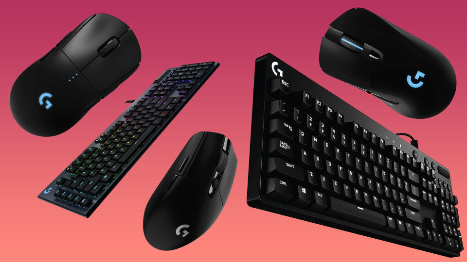 Don&#39;t be fooled by their serious exteriors: These gaming accessories are ready for play. (Photo: Logitech / Yahoo)