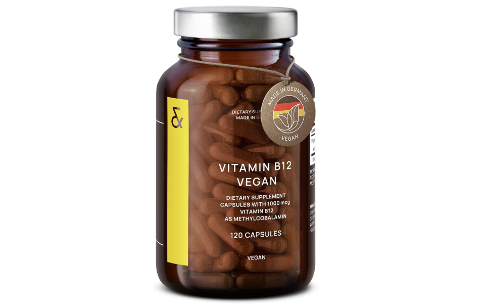 Clav Vitamin B12 1000mcg Vegan Certified Pure Methylcobalamin. (PHOTO: Amazon Singapore)