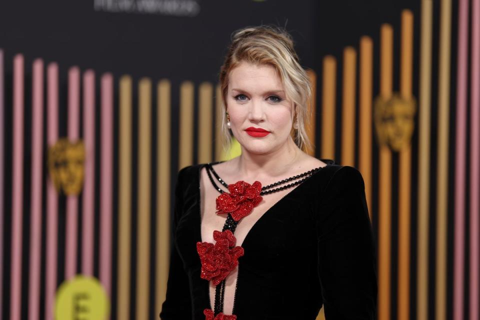 Controversial smash-hit Saltburn written and directed by Emerald Fennell boosted her to the next level of household name fame (Vianney Le Caer/Invision/AP)
