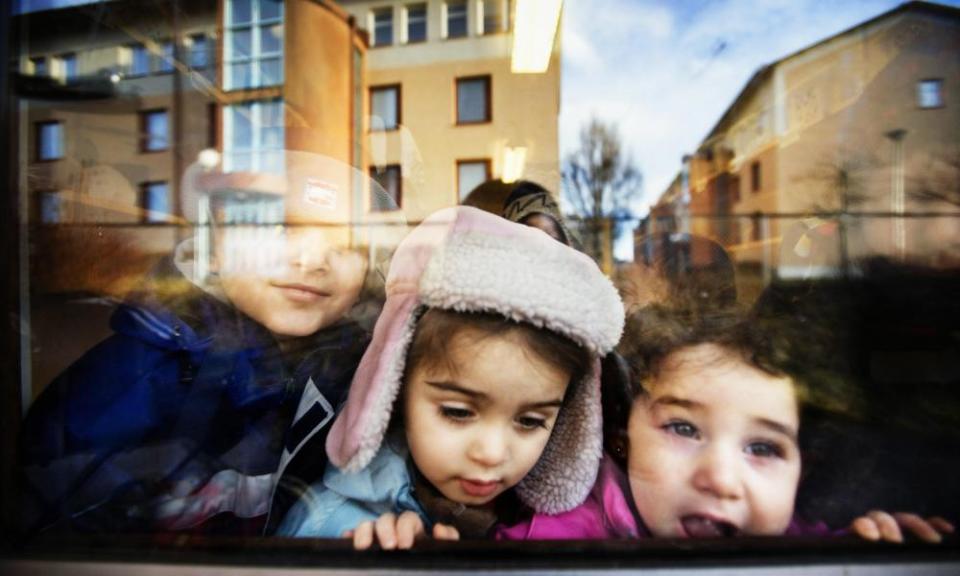 Iraqi refugee children in Sweden