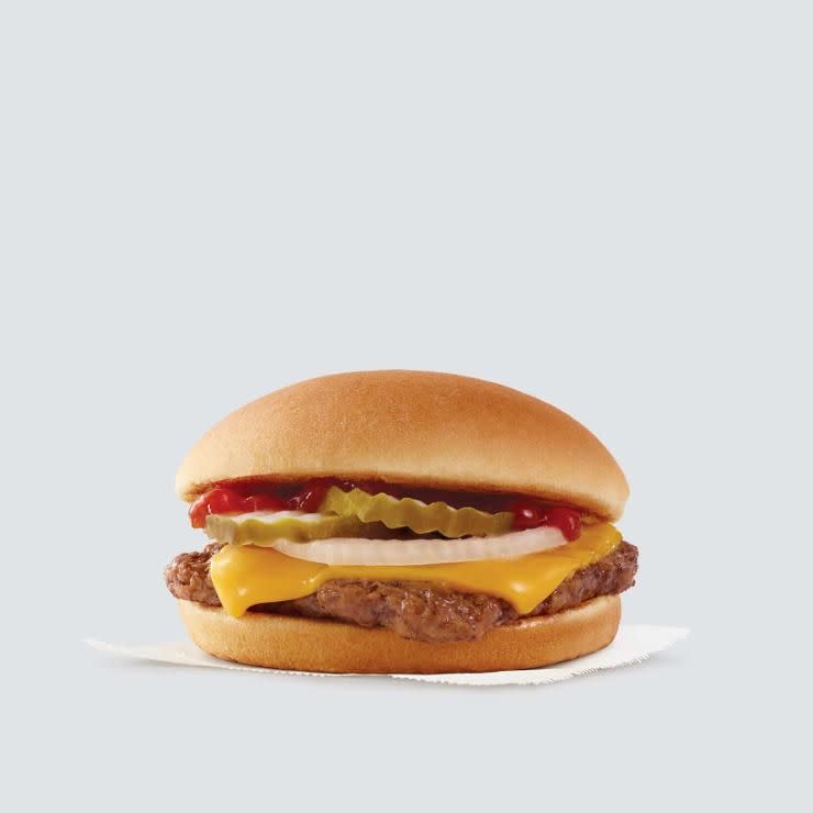 2) Jr. Cheeseburger