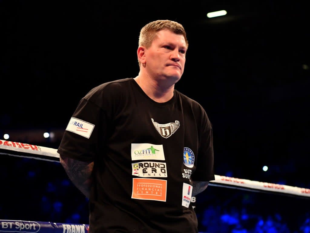 Hatton has been retired from boxing for a decade but is now set to take part in an exhibition bout (Getty Images)