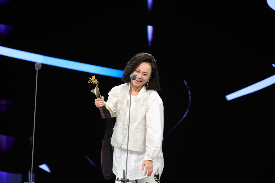 楊麗音以《一家子兒咕咕叫》獲得最佳女配角獎