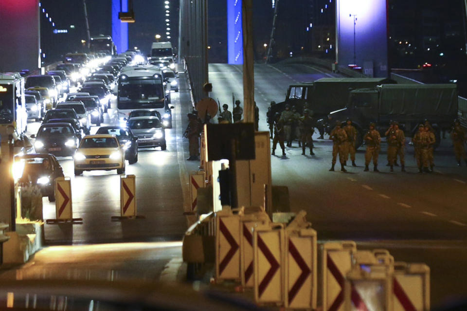 Attempted military coup in Turkey
