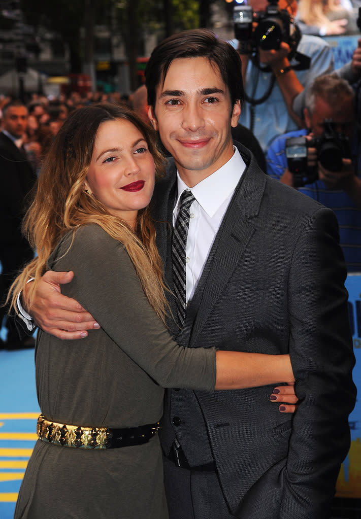 Going the Distance UK Premiere 2010 Drew Barrymore Justin Long