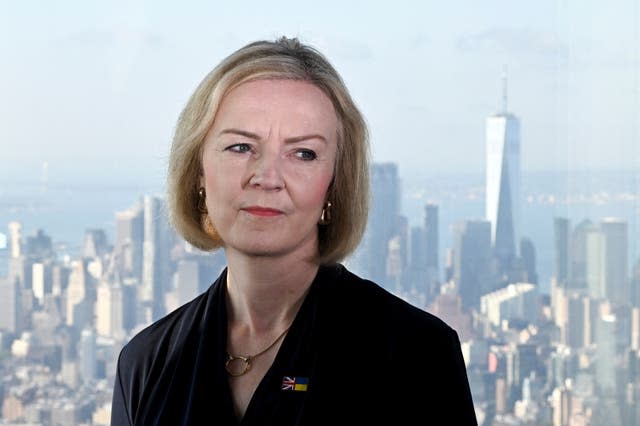 Liz Truss visit to US for the United Nations General Assembly