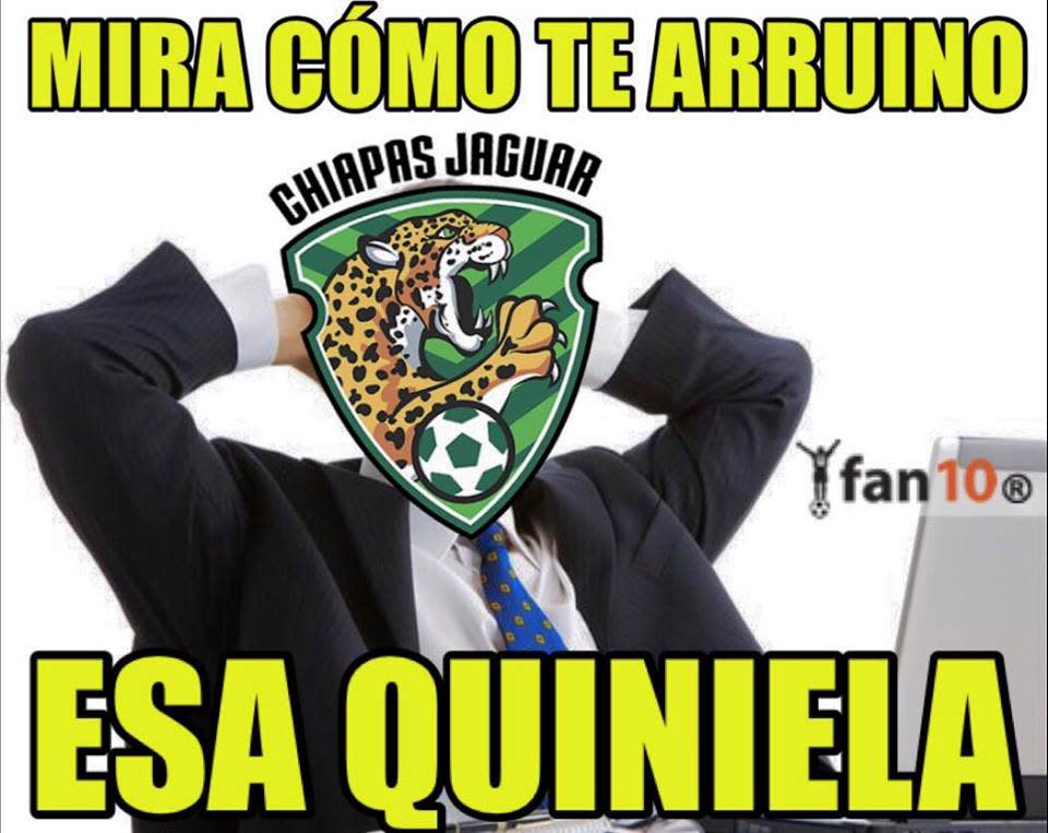 Los memes Jornada 4