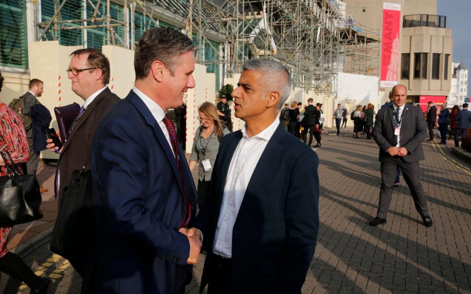 Sir Keir Starmer has insisted he has a "very good" working relationship with Sadiq Khan, but the two men seem poles apart on drugs policy - Heathcliff O'Malley