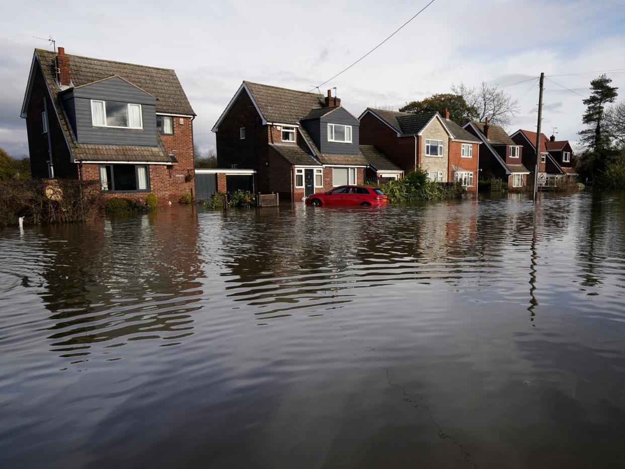 Flood water covers the roads in the Fishlake area where more rain forecast for later this week: Getty Images