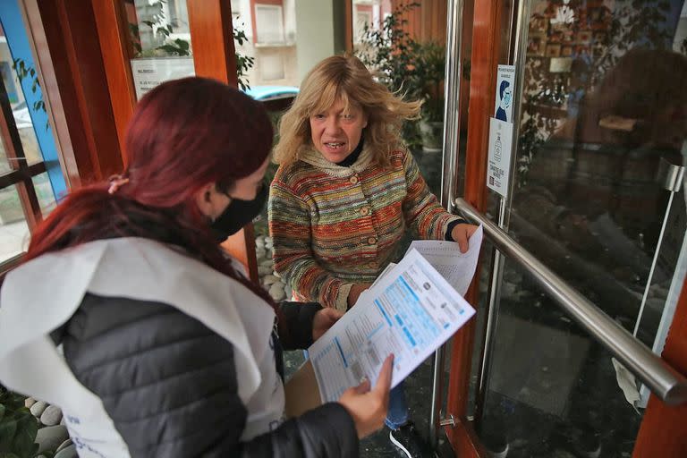 Censistas salen a las calle en Mar del Plata