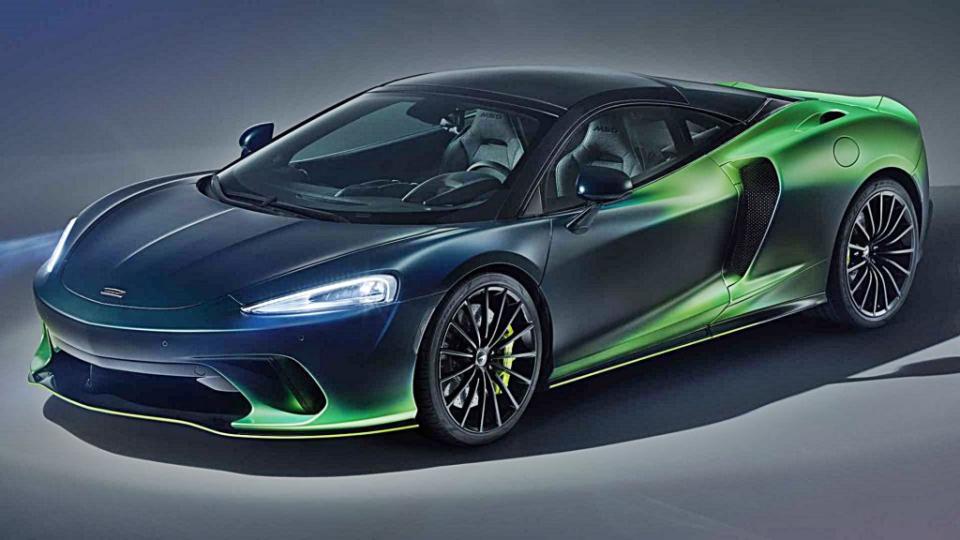 McLAREN的MOS客制化部門為春天應景打造清心色調的GT Verdant The