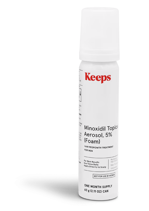 Keeps Minoxidil Foam; best minoxidil for men