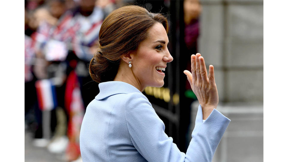 Kate Middleton visiting the Netherlands in 2016