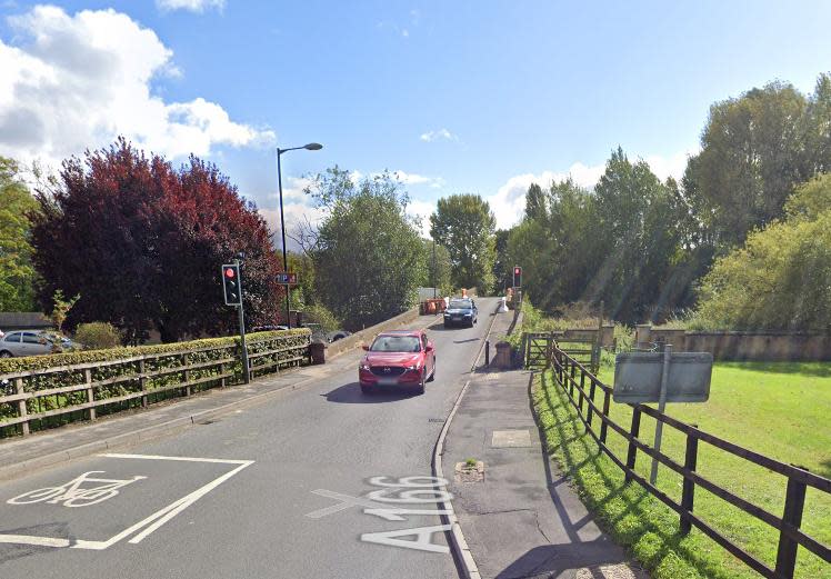 York Press: The 300-year-old single lane bridge over the River Derwent is the main route into the village of Stamford Bridge from York