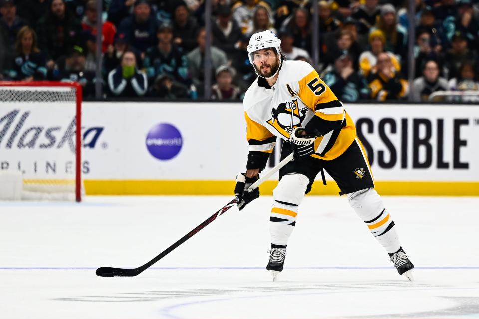 Penguins defenseman Kris Letang has played his entire career with Pittsburgh.