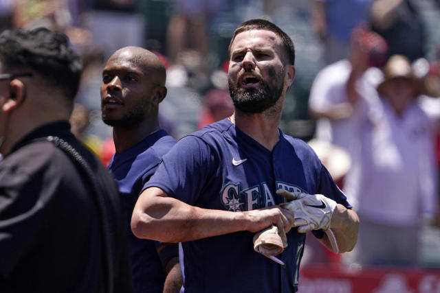 Mariners' Winker, Crawford, J-Rod suspended for Angels brawl