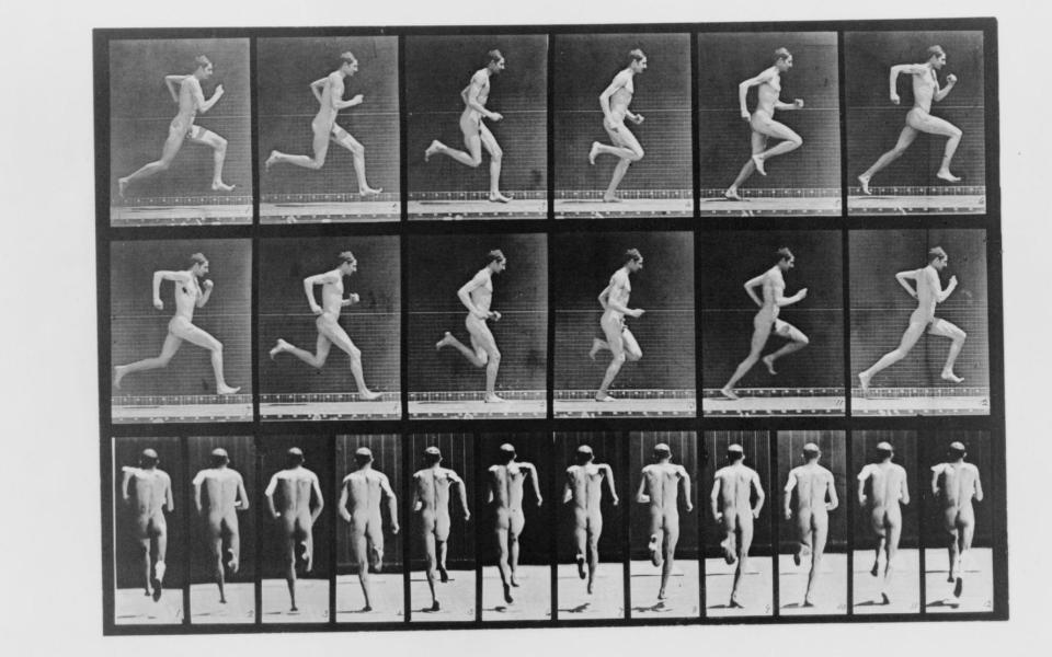 A man running by Eadweard Muybridge - Library of Congress