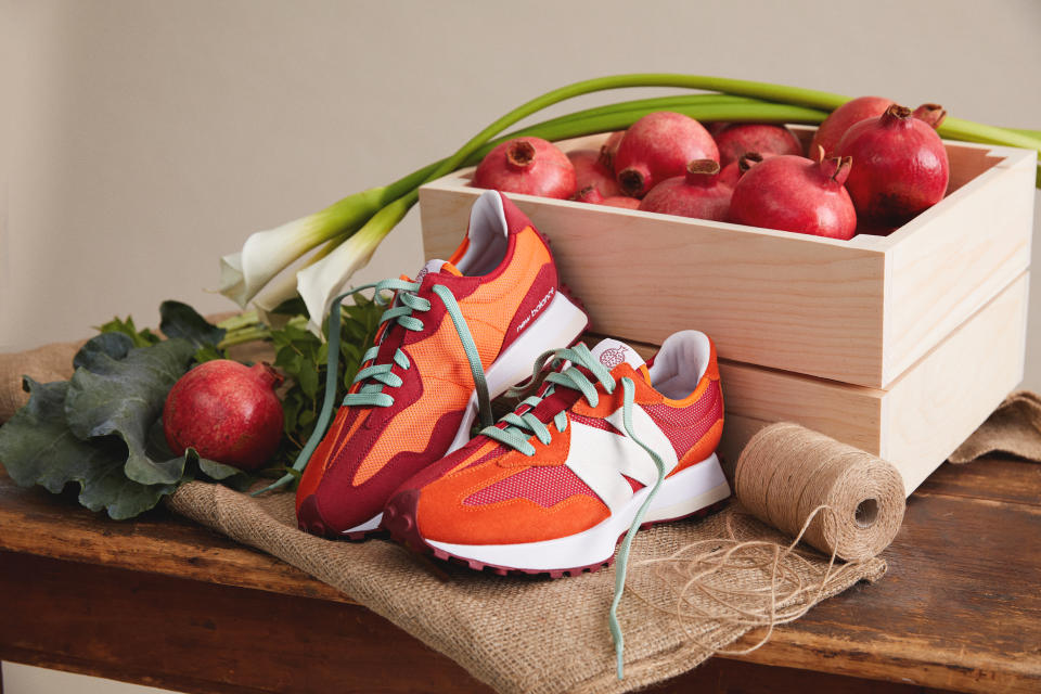 The Todd Snyder x New Balance 327 “Farmers Market” collab. - Credit: Courtesy of New Balance