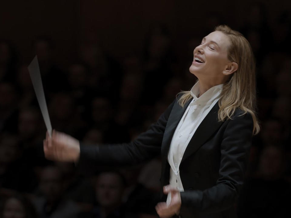 Cate Blanchett as an orchestra conductor in 