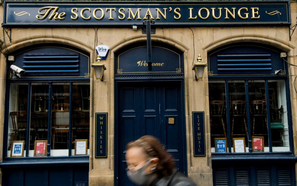 Scotland's First Minister, Nicola Sturgeon, has announced a new five-tier lockdown system under which thousands of pubs and restaurants face damaging restrictions - Euan Cherry