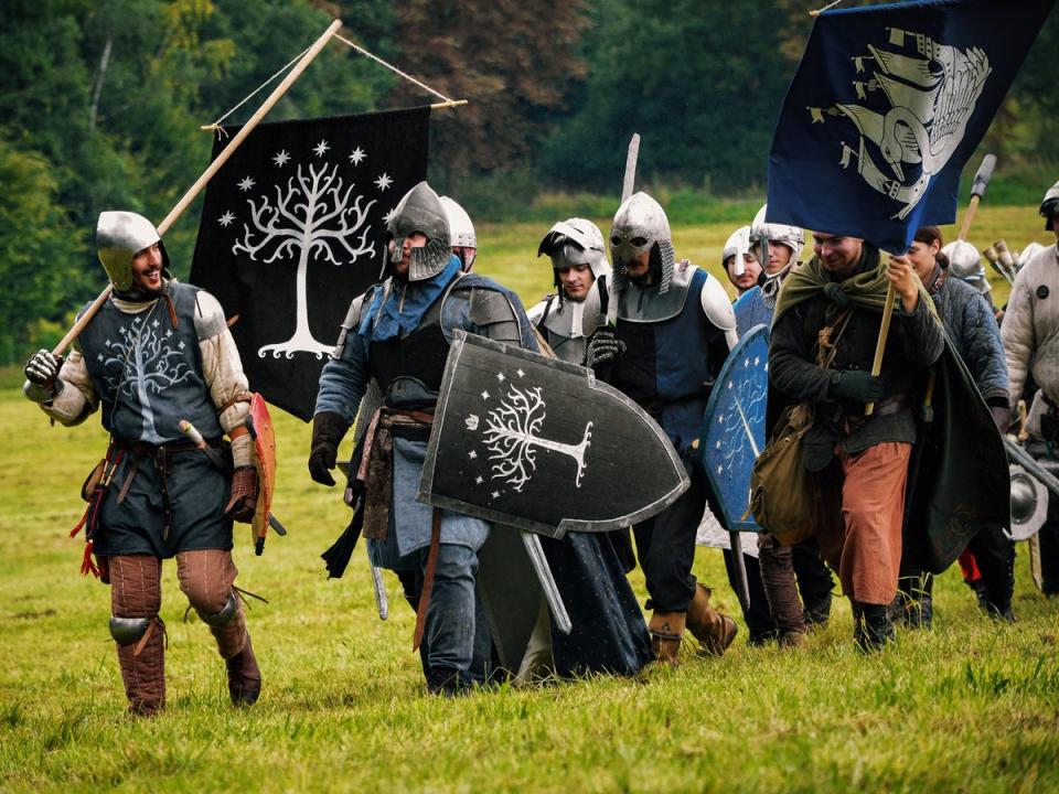 ‘Lord of the Rings’ larpers in the Czech Republic recreate Middle Earth in 2021 (Shutterstock/Michaela Pilch)