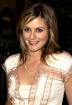 Alicia Silverstone at the Westwood premiere of Warner Brothers' Harry Potter and The Sorcerer's Stone