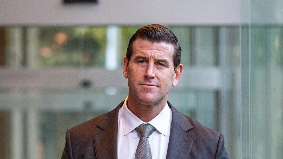 Ben Roberts-Smith has disputed findings that he was involved in the unlawful killing of four men in Afghanistan. Picture: NCA NewsWire/Christian Gilles.