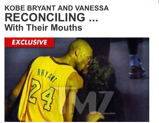 kobe bryant and Vanessa