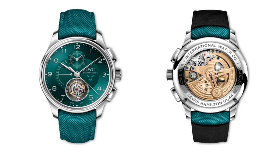 IWC Portugieser Tourbillon Rétrograde Chronograph Lewis Hamilton