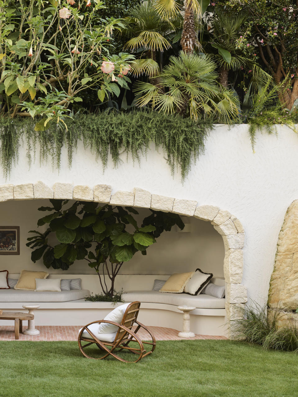 backyard shaded nook by Wyer & Co