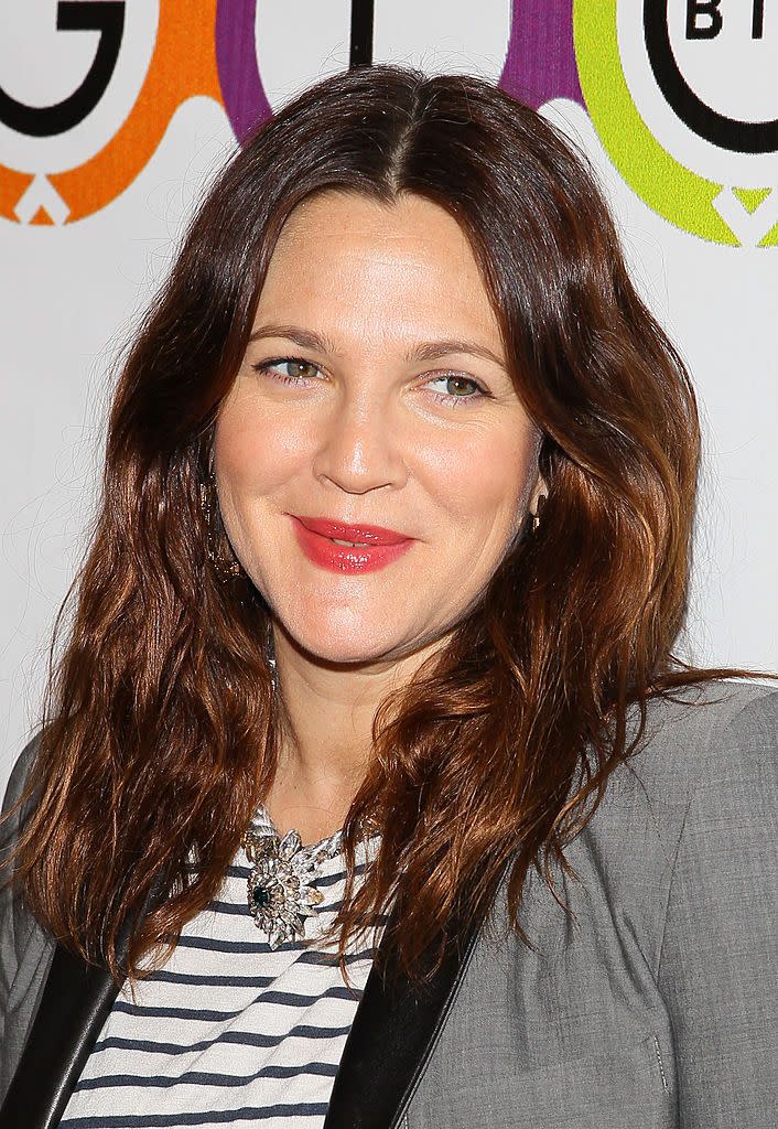 red hair color ideas drew barrymore