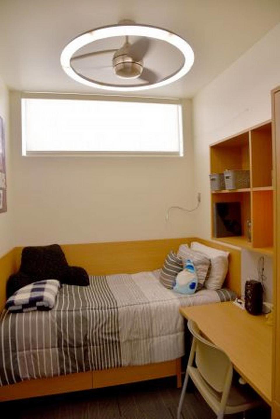 Each student living in the proposed Munger hall at UCSB would have their own bedroom.