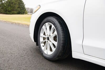 Features of the new Kelly&#xae; Edge&#xae; Touring A/S include biting tread block edges and sweeping grooves designed to provide all-season traction and evacuate water and slush. Sturdy angled tread blocks and a symmetrical tread pattern help stabilize the tread footprint and provide confident handling.