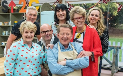 Great British Bake Off: Stand To Cancer will star Martin Kemp, Harry Hill, Roisin Conaty and Bill Turnbull - Credit: Channel 4