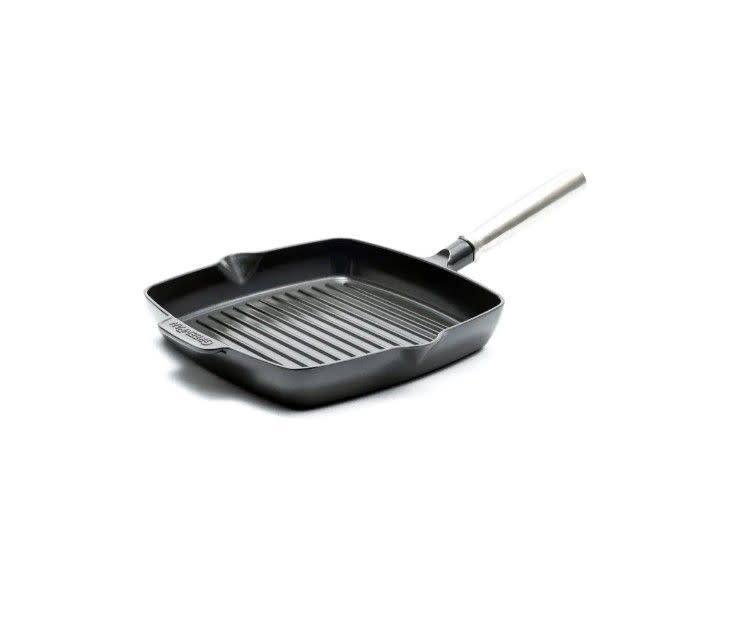 10-Inch Ceramic Nonstick Cast Aluminum Grill Pan