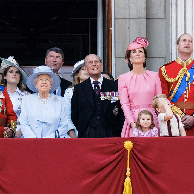 La familia real británica credit:Bang Showbiz