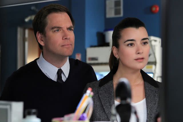 <p>Sonja Flemming/CBS via Getty</p> Michael Weatherly and Cote de Pablo