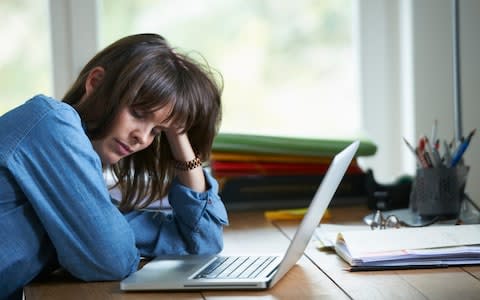 Around one third of young people claim to have been bullied online  - Credit: Getty Images Contributor 