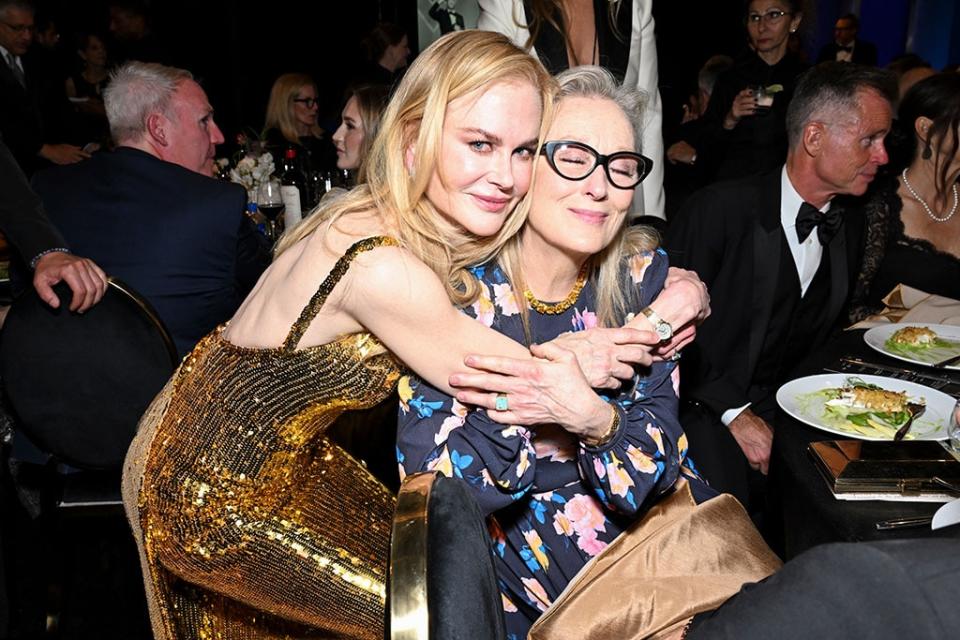 <p>Nicole Kidman & Meryl Streep</p>
